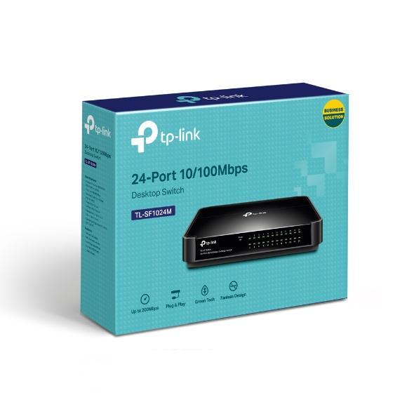 Tp-Link Tl-Sf1024M 24-Port 10/100Mbps Desktop Switch - Tplink Sf 1024M Best Seller