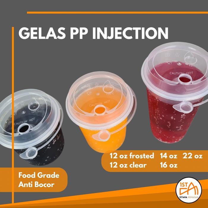 Gelas Cup Thinwall PP Injection 14 oz / 400 ml