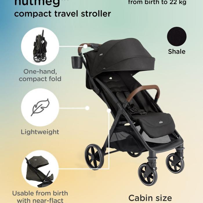 Stroller Baby Joie Nutmeg / Stroller Baby Kabin Size