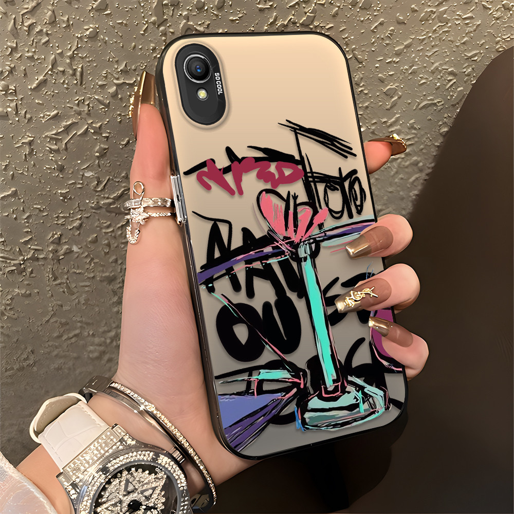 Ins Art Style Casing Hp Untuk OPPO A37 A37F NEO 9 Case phone case hp casing keras kualitas tinggi be