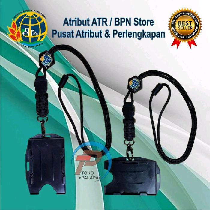 LANYARD HITAM TACTIKAL KEMENTERIAN ATR BPN