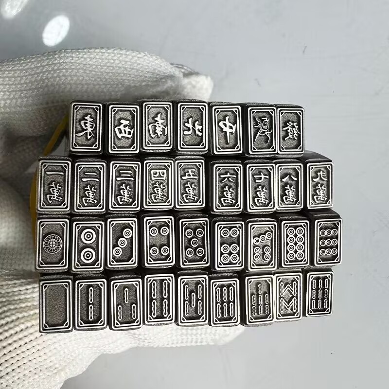 Jewelry Stamps, Gold and Silver Bracelets, Pendants, Engraving Dies, Chinese Mahjong Steel Stamps,