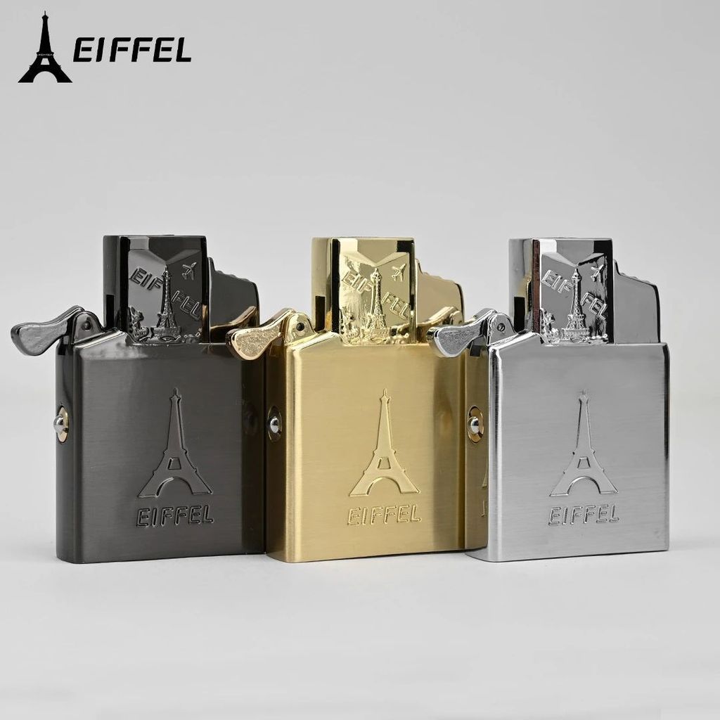 2 in 1 Torch Flame Lighter Gas Insert for zippo Zorro 902 902s Metal Refillable Butane Windproof