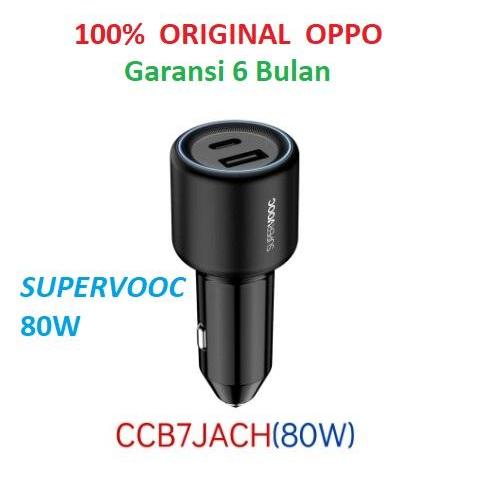 SUPERVOOC Car Charger 80W Fast Charging Original 100%