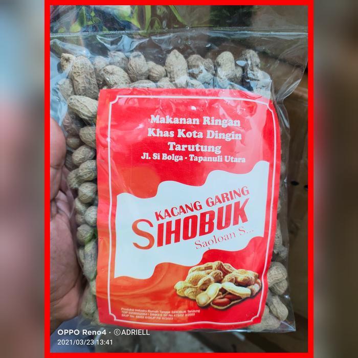 Kacang Sihobuk kemasan / Kacang Garing khas medan 250gram