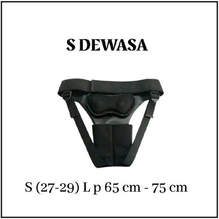 Celana hernia pria / Sabuk Supporter Hernia sport Boxer - S