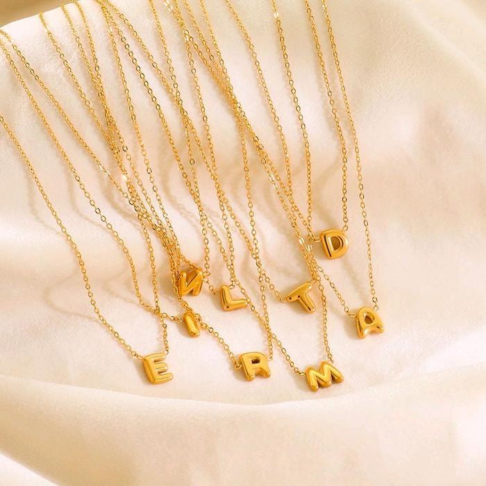 Kalung Huruf Balon Embos 750 Kait Serut Lobster Titanium
