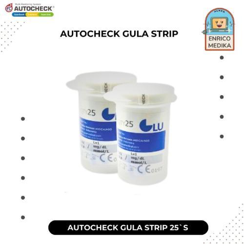 AUTOCHECK - STRIP UJI GLUKOSA / GULA DARAH AUTOCHECK ISI 25