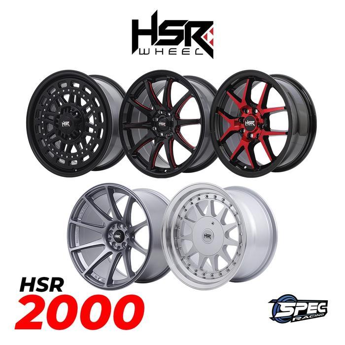 Velg Mobil Ring 14 Sampai Ring 22 Hsr Wheels - HSR2000