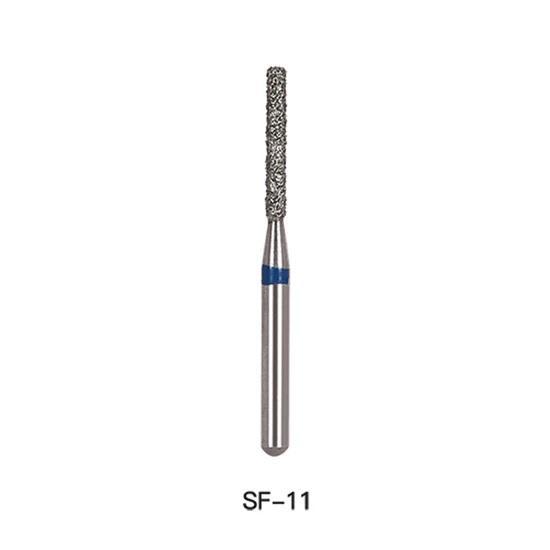 Mata Bor Gigi Dental Burs Highspeed Diamond Straight Flat