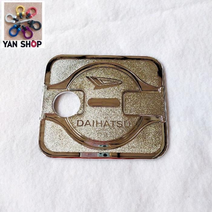 TUTUP TANGKI BENSIN TANK COVER MOBIL DAIHATSU TAFT GT / FEROZA CHROME CROME Car Aksesoris