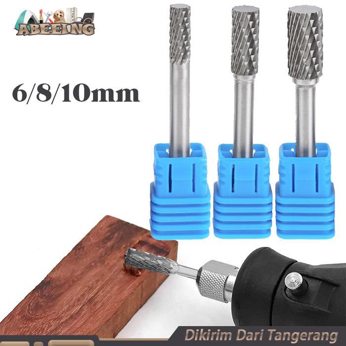 Grinder Carbide Rotary File Besar Mata Tuner Porting Bor Ukir Baja