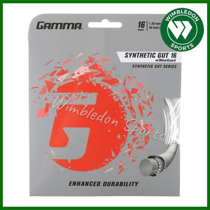 Lumire// Senar Tenis Gamma Synthetic Gut Wearguard / Senar Gamma Synthetic Gut