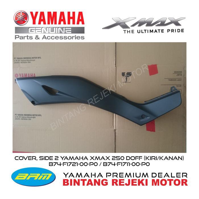 COVER, SIDE 2 XMAX 250 DOFF (KIRI/KANAN) B74-(F1721/F1711)-00-P0 OK.