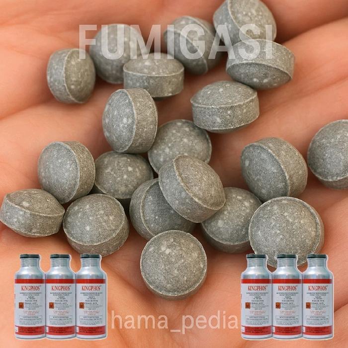BASMI 20 butir - Obat kutu beras hama gudang, jagung, kedelai, gandum, pengendali tikus dan serangga