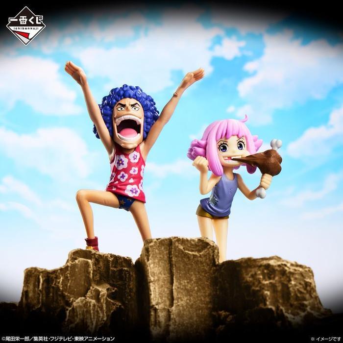 HOT SALE ICHIBAN KUJI PVC FIGURE GINNY - ONE PIECE FUTURE ISLAND EGGHEAD ~MY FEELINGS FOR YOU~ F