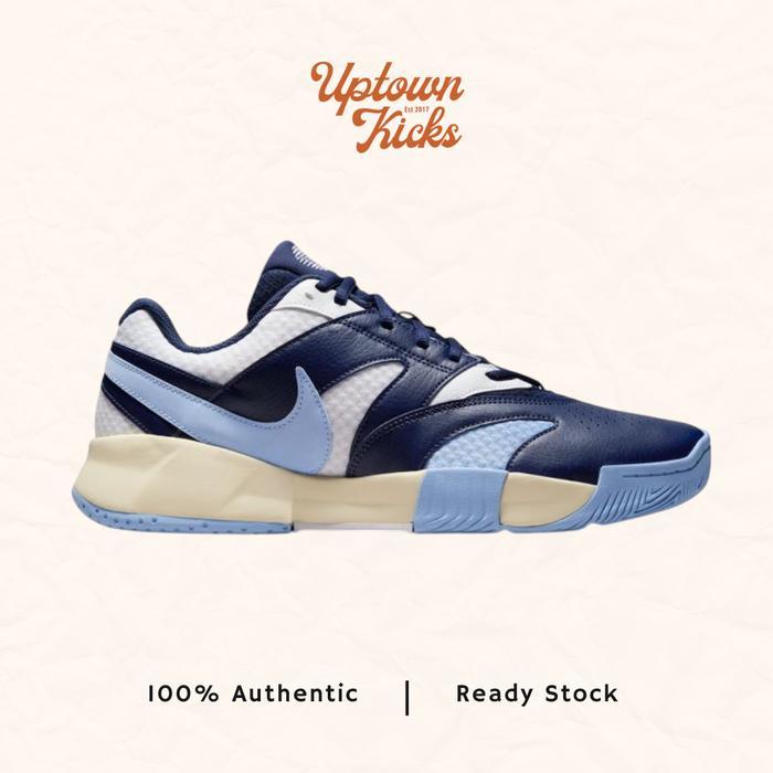 Sepatu Tennis Tenis Pria Nike Court Lite 4 Psychic Blue FD6574-103 (100% original)