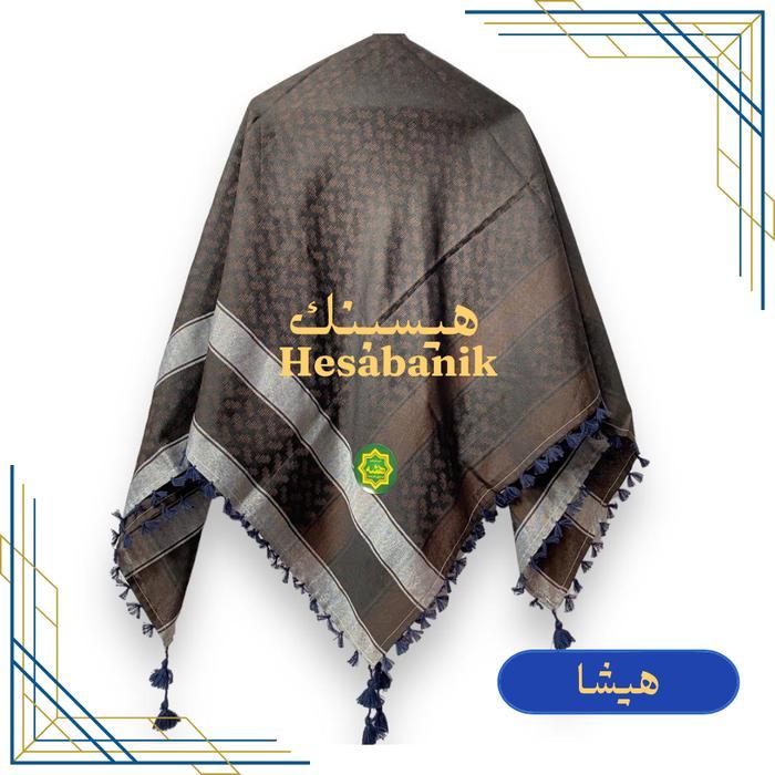 Sorban Songket Tenun / Sorban Segiempat / Hijab Sorban / Sorban Songket Rumbai Terlaris