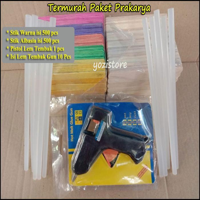 Paket Prakarya Kerajinan Tangan Anak Sekolah TK Paud SD SMP SMA Umum TERLARISBEST QUALITYBEST SELLER