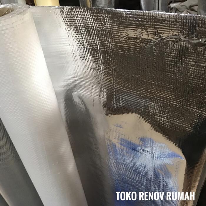 Aluminium foil woven / aluminium foil atap/ aluminium foil bangunan