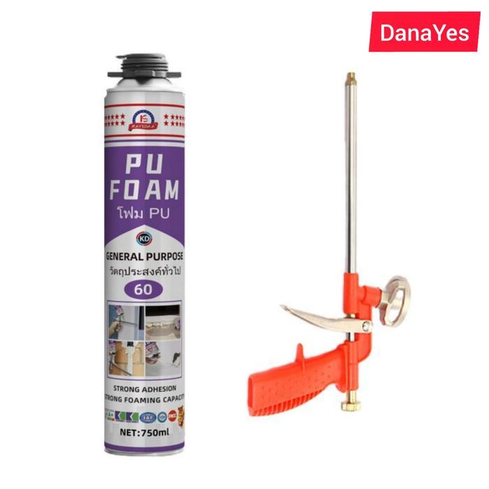 "New" PU Sealant Foam Spray Busa Polyurethane Peredam Panas Peredam Suara