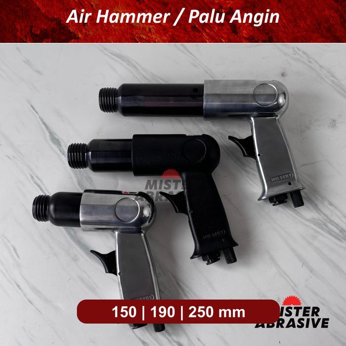 Air Hammer Bobok Palu Angin 150 190 250 mm Mesin Chisel Pneumatic