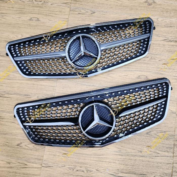 GRILL DIAMOND MERCEDES BENZ W212 PRE FACELIFT 2009-2012 GRILLE DIAMOND MERCY