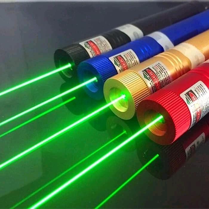 Premium Laser Hijau Green Laser Pointer 303 Original