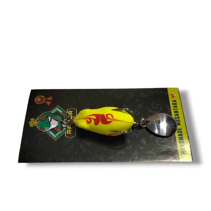BISA COD SOFT FROG 3 CM RADJA LURE UMPAN CASTING IKAN GABUS