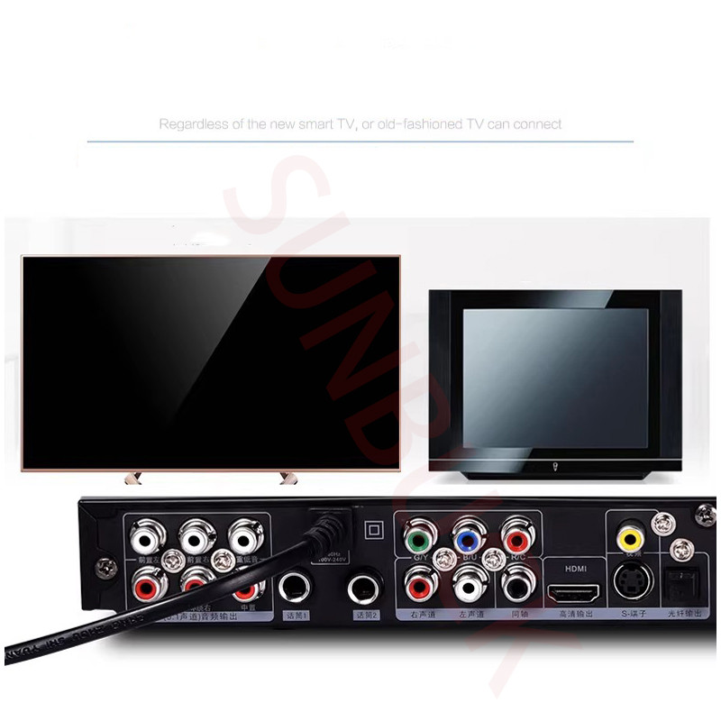 sunbuck DVP-5000DVD Player 5.1 Surround Sound VCD EVD High Definition CD player Audio