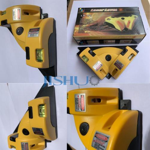 Terbaik Jishuo [Cod] Square Laser Line Lv-01 Laser Level - Alat Ukur Siku Kelurusan Lantai Permukaan