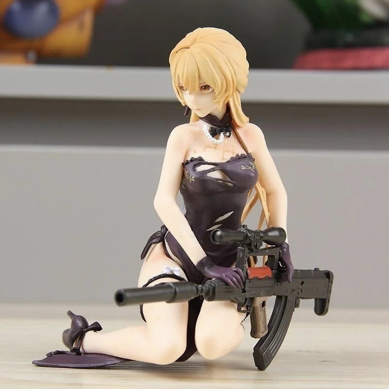 Girls Frontline Ziyu Heart Damaged Ver Anime Figure PVC Collectible Model Desktop PC Case Decoration
