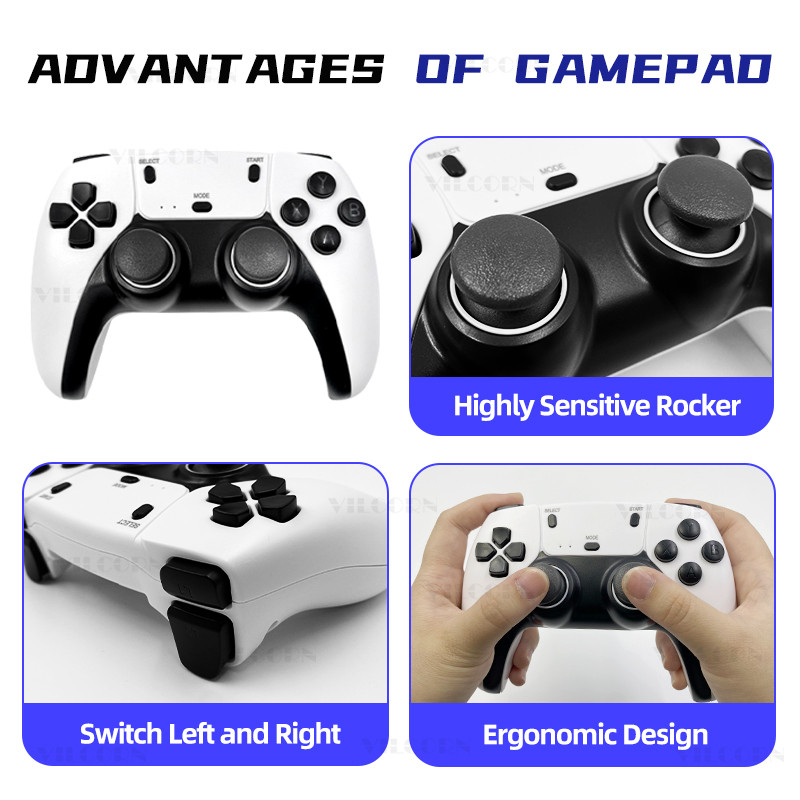 2.4G Wireless Gamepad For M15 & X9 GameStick Replacement Controller For SF3500 & SF3000hd Handheld