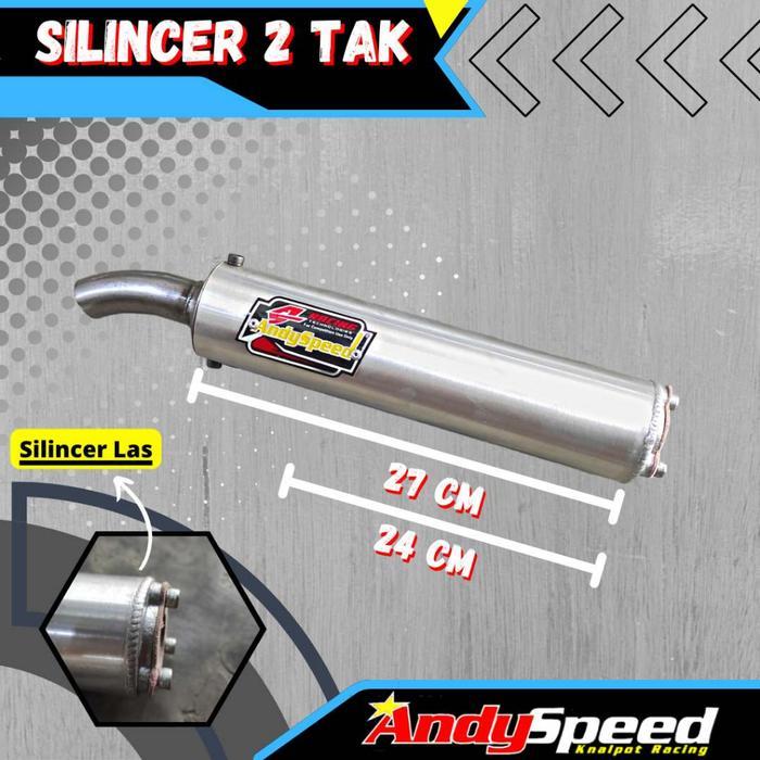 Silincer 2Tak Ninja Satria Rx King Fizr Merk Andy Speed