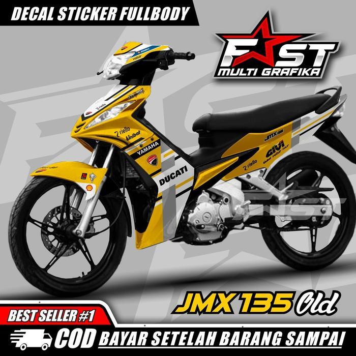 Decal Sticker Striping Variasi Jupiter Mx Old - Stiker Jupiter Mx Lama - Jupiter Mx Old -Modifikasi