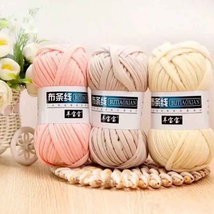 Benang Kaos T-Shirt Yarn Benang Rajut kaos
