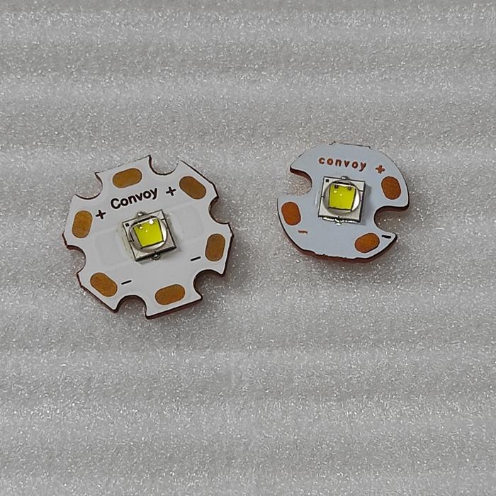Led Luminus sst40 6500k papan tembaga DTP convoy