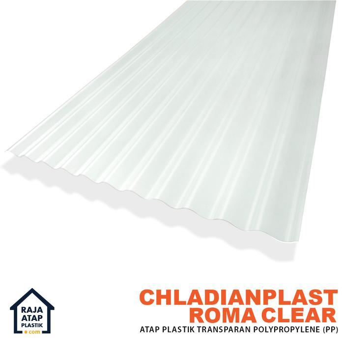 NEW Atap Fiber Gelombang Transparan Bening Skylight