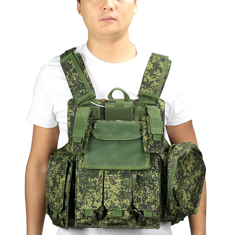 Airsoft Tactical Vest Molle Combat Assault Plate Carrier Tactical Vest CS Outdoor Clothing Hunting