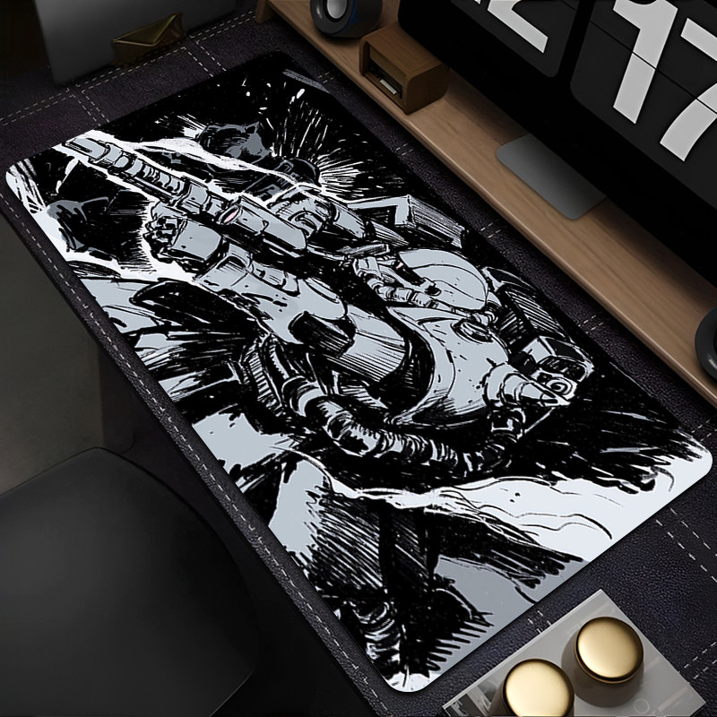 Mouse Pad Mechanical Warrior G-gundam Z-zaku II 90x40cm Mousepad Gamer PC Completo Computer Keyboard