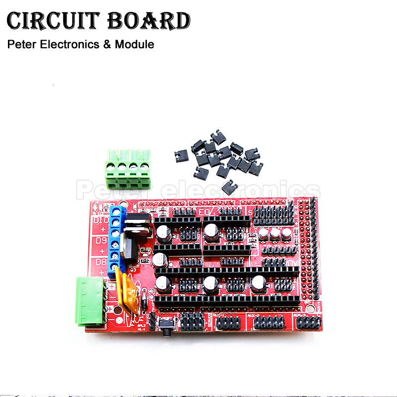 (1set)Mega 2560 R3 Mega2560 REV3 + RAMPS 1.4 Controller for Arduino 3D Printer arduino kit Reprap