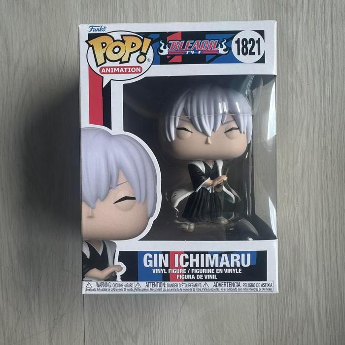 HOT SALE FUNKO POP ANIMATION BLEACH - GIN ICHIMARU CAPTAIN OF 3RD DIVISION GOTEI 13 #1821