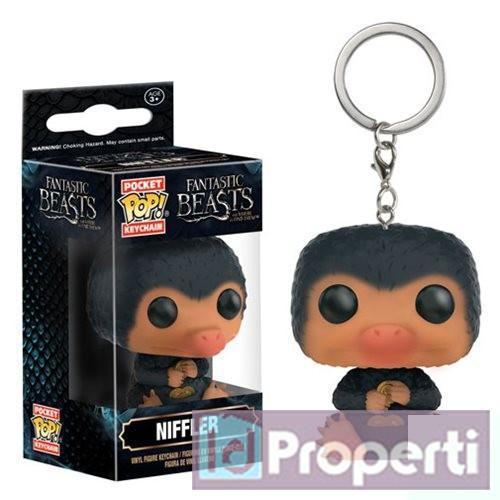 HOT SALE FANTASTIC BEASTS KEYCHAIN NIFFLER GANTUNGAN KUNCI FIGURE FUNKOPOP ORI TERMURAH