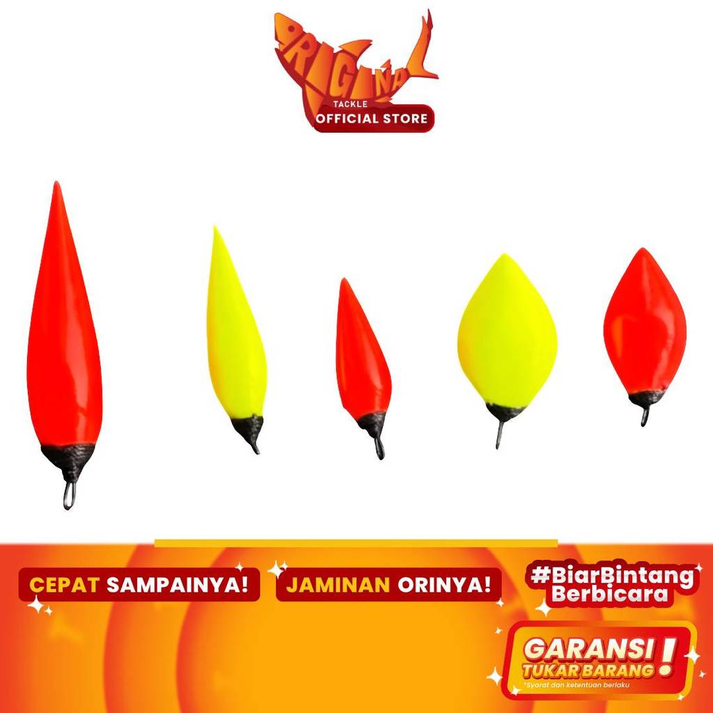 Aksesoris Pancing Pelampung Cabe