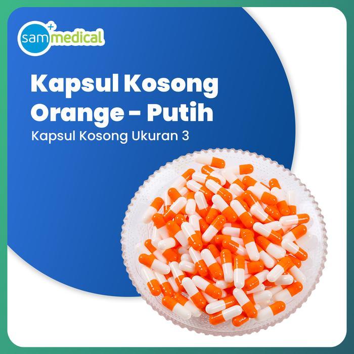 Kapsul Kosong Cangkang Kapsul Kosong / Kapsul Kosong - No 3 (100Mg) Terlaris