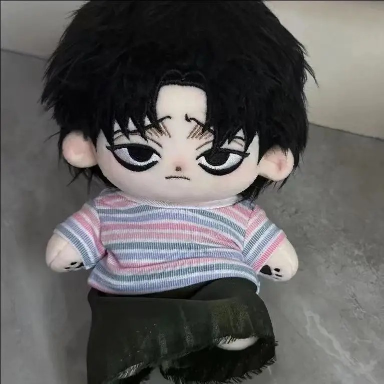 Korean Comics Stuffed 20cm Cotton Doll Killing Stalking Wu Shangyu Yi Fan Dress Up Plush Toy Adults