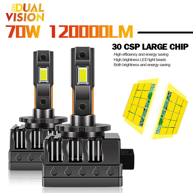 Dualvision D3S LED D1S D4S D2S D8S D5S LED Canbus Headlights HID D1R