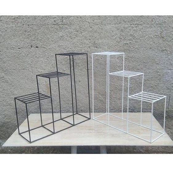 Standing Pot 3 Susun/ Standing Pot Besi/ Standing Pot Tanaman