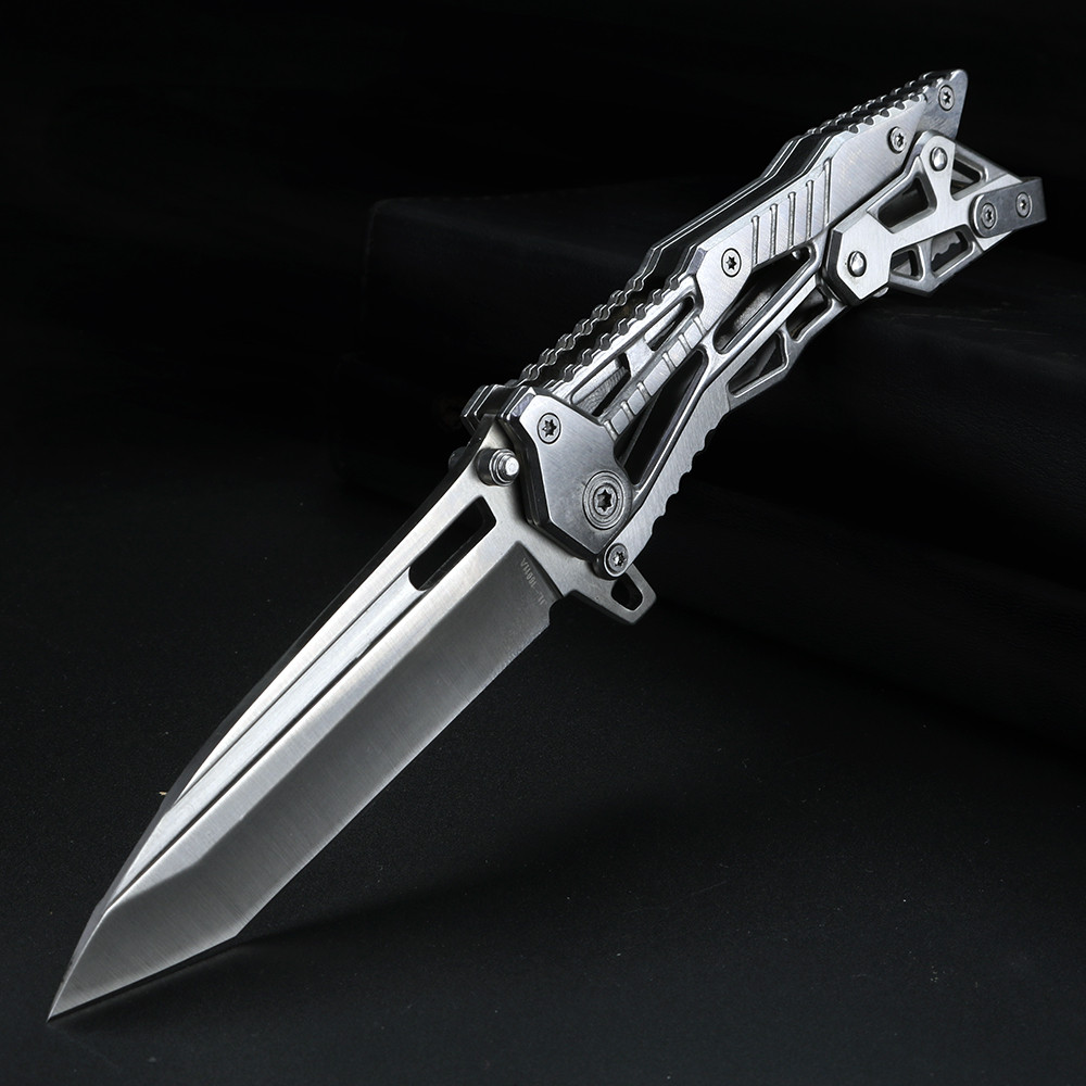 Outdoor Folding Blade Knife Wilderness Survival Jungle Adventure Portable Pocket Knife Wild Hunting
