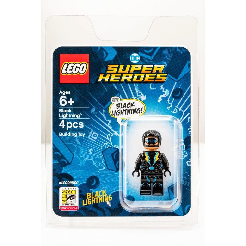 Lego Exclusive Sdcc 2018 Black Lightning